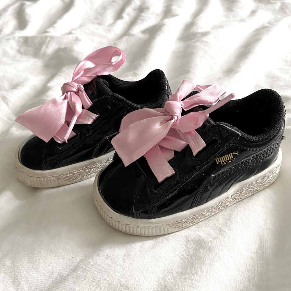 Puma Basket Kinder-fit Toddler Shoes